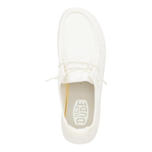 Hey Dude Women Wendy Peak Nylon White 12 Medium2
