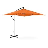 Spazioso: la campata di 250 x 250 cm offre una generosa protezione dal sole.