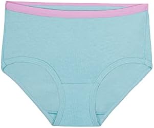 Fruit of the Loom Girl's Tag Free Cotton Brief Underwear Multipacks Briefs