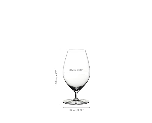 RIEDEL Beer, Crystal Glass, 2 Count (Pack of 1)