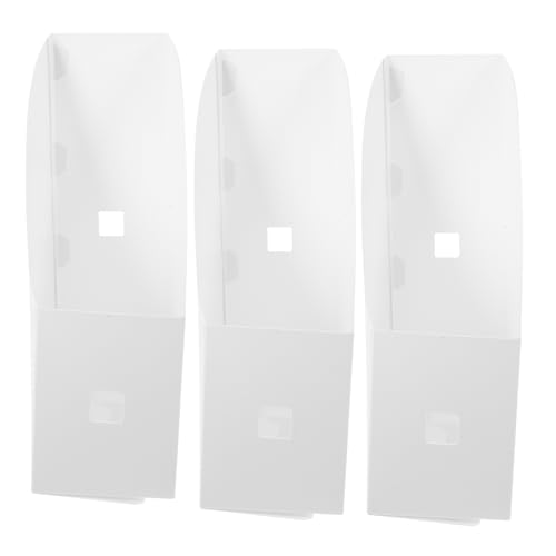 Housoutil 3Pcs Household File Organizers Multi Function Desktop Magazine Holders for Office Supplies and Book Accessories Corrugated for Home and Office Storage