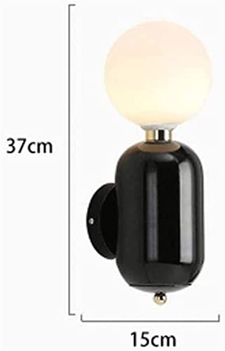 Applique en verre moderne et luminaire LED pour salon