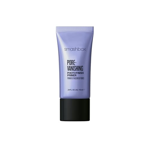 Smashbox Pore Vanishing Primer | Controls Shine, Blurs Pores + Locks in Makeup with a Matte Finish, 0.34 Fl Oz