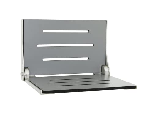 Seachrome SHAF-185155-PGS-S-SL Shower, Grey Seat with Silver Frame product photo