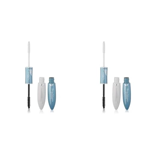 L'Oréal Paris Mascara, Wasserfeste Wimperntusche und Primer für Mascara für lange Wimpern, Double Extension Waterproof, Schwarz, 12 ml (Packung mit 2)