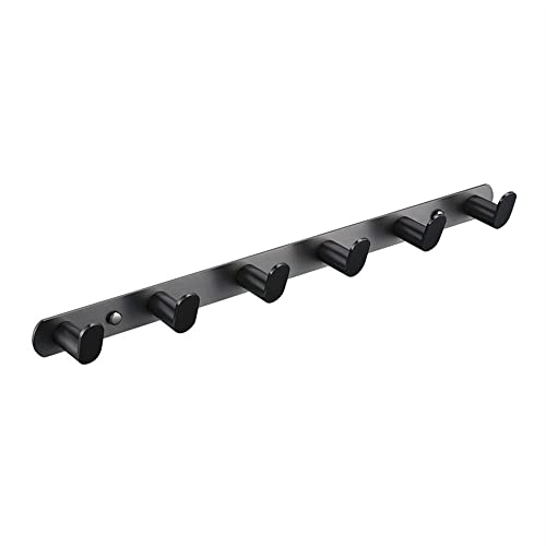 Perchero de Pared Perchero Gris, Gancho de Fila de Acero Inoxidable 304, Perchero de Pared Ganchos de Pared y Ganchos para Ropa Perchero (Color: 45 cm)