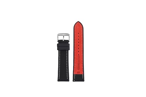 JOWSON Rubber waterproof strap for JORG GRAY JG6500 watch