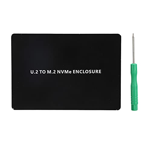 Caja externa aluminio para disco NVME SSD U2 25In miniatura 1