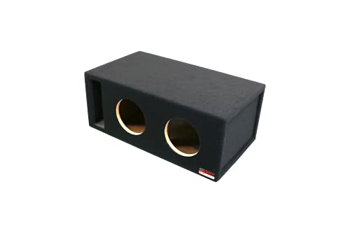 Atrend 8 Soundqubed Dual Vented - Spl Tune Subwoofer Box Improves Audio Quality, Sound & Bass - Woofer Specific Enclosure Certified - Made In Usa #TOP2