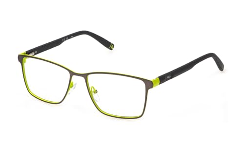 FILA GAFAS DE VISTA VFI711 MATT RUTHENIUM W/COLOURED PARTS (DEMO LENS) PARA HOMBRE