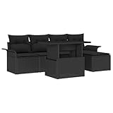 【Confort et espace】 Mesurant 251 x 117 x 85 cm, ce set spacieux offre beaucoup de places assises pour vos festivités. Il comprend 2 sièges centraux, 2 canapés avec accoudoirs, 1 repose-pieds et 1 table. Chaque pièce est pensée pour assurer votre confort tout en maximisant l’espace convivial. Ses dimensions et ses coussins moelleux en font le compagnon parfait pour vos moments de détente ou vos rassemblements.