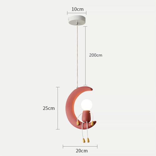 Lámpara de luna infantil que acompaña los sueños de tus hijos con iluminación suave LED 4