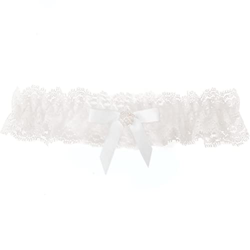 Image of Blue Garters for Bride Wedding Garter Set for Bride Bridal Garter Leg Thigh Blue