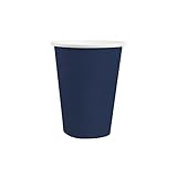 Santex 10 GOBELETS Carton Bio 25CL Bleu Marine