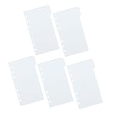 BCOATH 磨砂活页夹 ポケット付きバインダーフォルダー 書類整理用ルーズリーフバッグ ノートカバー対応 使いやすい開閉リング付き 収納便利な磨砂ポケット