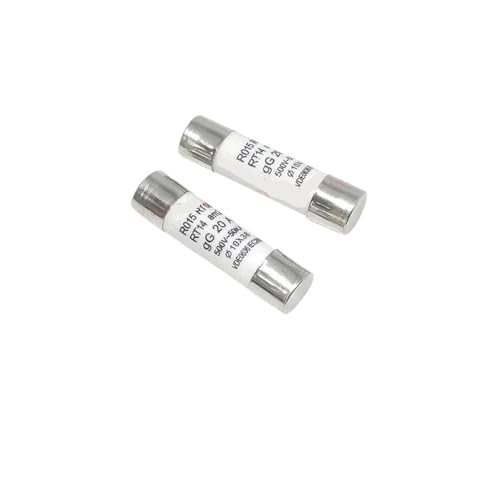 Fusible secteur domestique en céramique 10x38mm 500V pour rénover votre électricité RO15