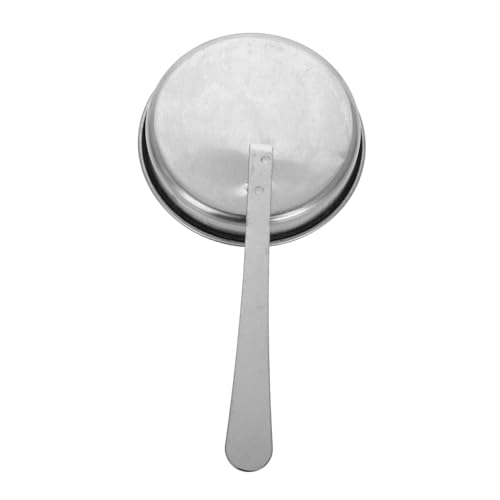 WHAMVOX Tapadera Extintora de Fuego para Hornillo de Alcohol de Acero Inoxidable con Asa y Ligera para Camping Barbacoa y Actividades al Aire