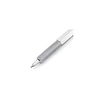 rOtring 600 Kugelschreiber | mittlere Spitze | Schwarze Tinte | silberfarbener Schaft | nachfüllbar – Ansicht 3