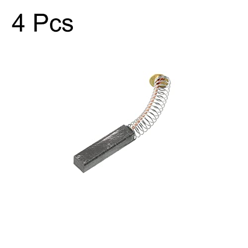 Miniatura 3 de Patikil 4pcs Escobillas De Carbón Para Motor, 20x5x4mm Cepillos De Carbón Para Herramienta Eléctrica, Reemplazo De Reparación De Angular Amoladora Mesa Sierra Taladro De Mano