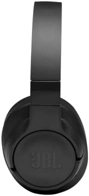 JBL Tune 760NC Wired and Wireless Over-Ear Headphones with Built-In Microphone, Active Noise Cancelling and Hands-Free Controls, in Black