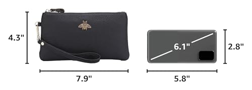 Image of imeetu Wristlet Wallets for Women, Wristlet Clutch Purse, Phone Wallet