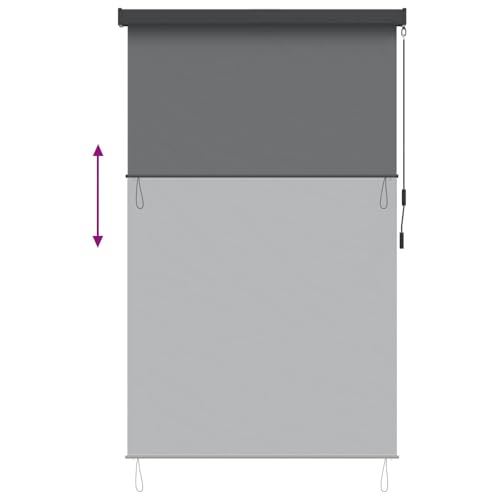 Store extérieur en aluminium résistant aux UV avec manivelle rétractable - 7