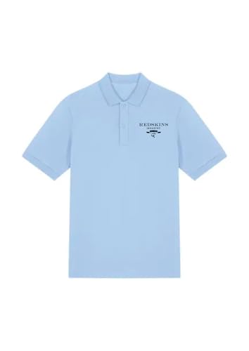 Redskins, Polos, Camisetas, Camisas, Shirt, Casual, Deportiva, Estampada, Ropa Adultos, Unisex, Hombre, Mujer, Modelo RSS25PL5 Sky Blue L