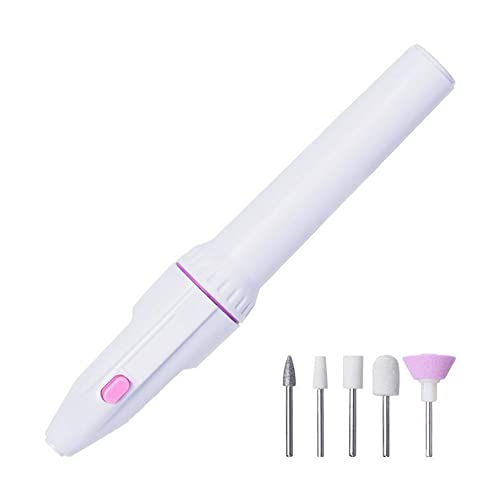 Mesiyun Portable Electric Nail Art Buffer Drill Multi-Function Fingernail Manicure Grinder Kit Toe Polisher Pedicure Machine For Home Salon 5 In 1 Set #TOP2