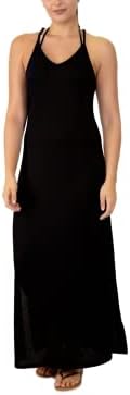 Amazon.com: Miken Traje de baño para mujer de Macy's Racerback Maxi  Cover-up, negro XS : Ropa, Zapatos y Joyería