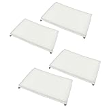 DIQQHI 4-Pack Replacement Paint Trim Pads Compatible with Paint Edger, Edge Painting Tool for Walls Pad, Corner Painter, and Trim Painting Tool – Ideal for Wall Painting & Easy Refills