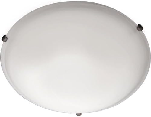 Maxim Malaga-4 Light Flush Mount in Transitional style-20 Inches Wide by 6 inches high-Oil Rubbed Bronze Finish-Frosted Glass