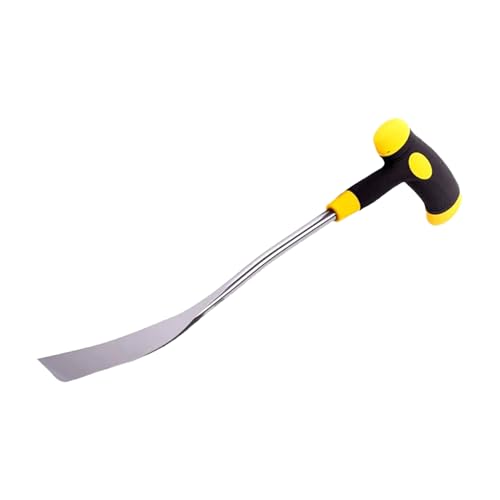 Herramienta de extracción de malas hierbas, herramienta manual para eliminar raíces - Robusto cepillo de mano con pinza para raíces para césped y jardinería