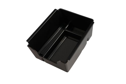 MEDZUK Console Centrale Compatible avec Dacia Bigster 2025-2026 Boîte de Rangement de Voiture, Boîte à Gants Accoudoir Organisateur Plateau Accessoires (Noir, TYPE B)