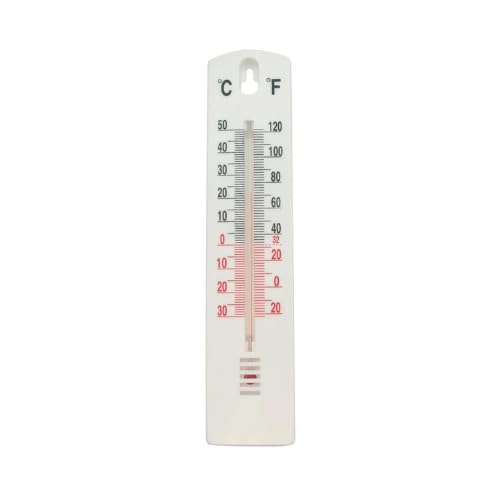 Indoor/Outdoor Wall Thermometer Home Garden Office Mount Greenhouse Temperature (5)