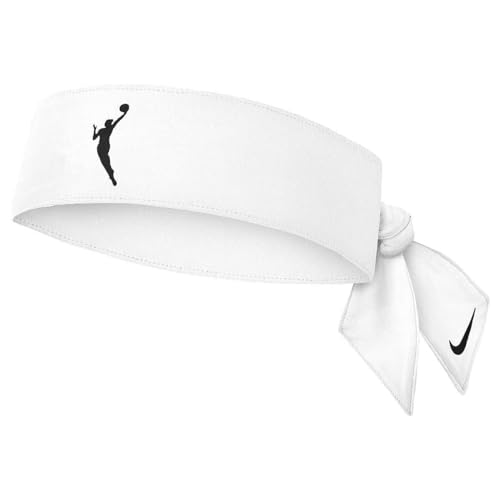 Nike WNBA Fascia per capelli da donna White/Black One Size
