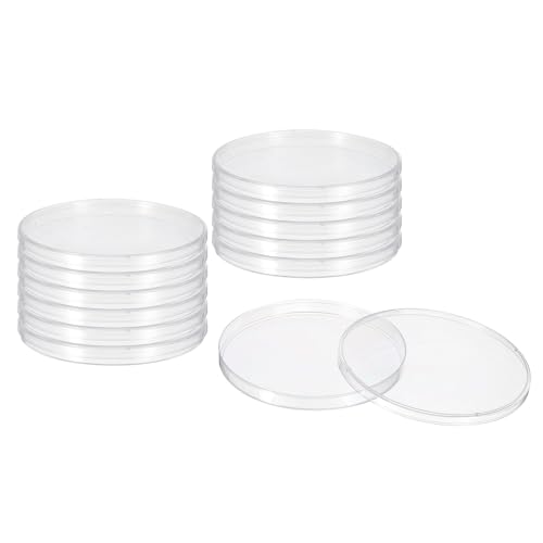Boîtes de Pétri PATIKIL 155 mm pour expériences scientifiques en classe et à la maison