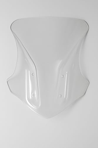 Image of Premium Polycarbonate Touring Windshield for GS 310, Clear Motorcycle Windscreen, High-Visibility Front Wind Deflector Shield for Adventure Bikes