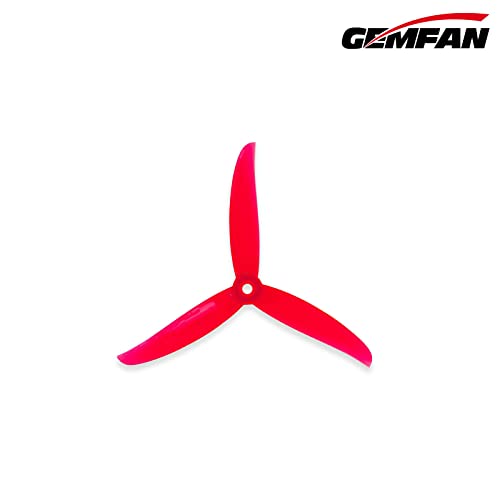 Gemfan 16Pcs Vanover Vannystyle 5136 Fpv Propellers 5.1 Inch Tri-Blade Pc Props Compatible With 2207 Racing Motors For Rc Freestyle Racing Drone Quadcopter #TOP6