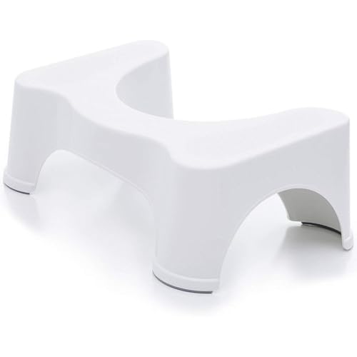 MOMENT Toilet Squat Stool Non Slip Plastic Toilet Step Stool...
