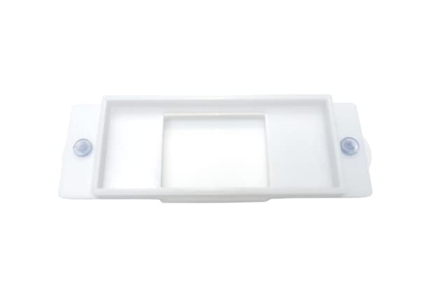 Fastrak Flex toll tag transponder holder with suction cup (white, 3d printed) California for your car.