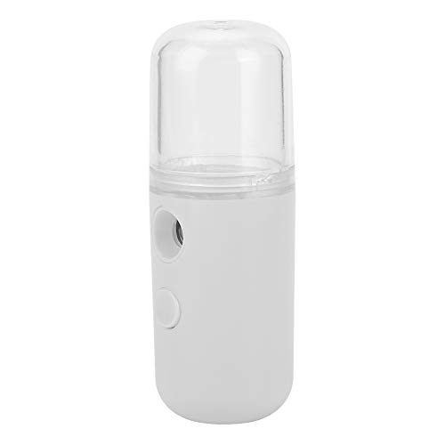 Preisvergleich Produktbild Redxiao Nebelsprühgerät, langlebiges Feuchtigkeitssprühgerät, feuchtigkeitsspendendes Gesichtssprühgerät, USB-Aufladung für Entzündungen zu Hause, verstopfte Poren, Büro für Wasserverlust(White)