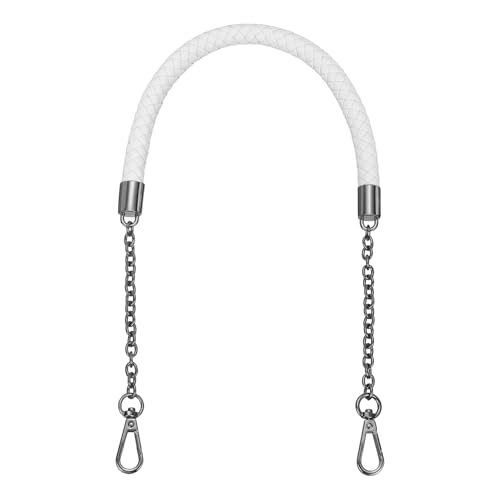 Correa de repuesto para bolsos de axila en cuero sintético blanco para tus looks diarios