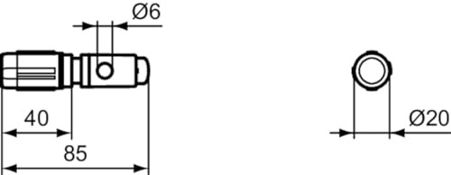Ideal Standard WC-Sitzdämpfer (Soft Closing) für die Serien Connect und Connect Space