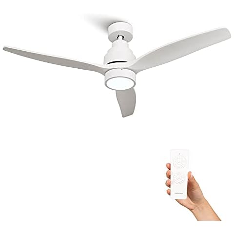 Mellerware Brizy Bright - Ventilador de Techo con Mando a Distancia Cover