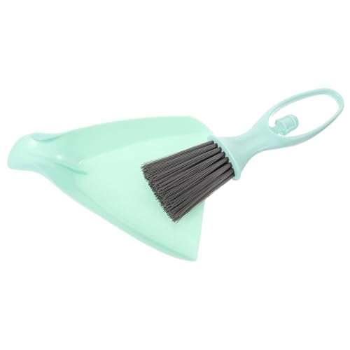 Angoily Juego de Recogedor y Escoba para Limpieza de Jaulas de Hámster y Cobaya, Compacto y Fácil de Usar, Material Plástico Adecuado para Hogar y Tienda de Mascotas