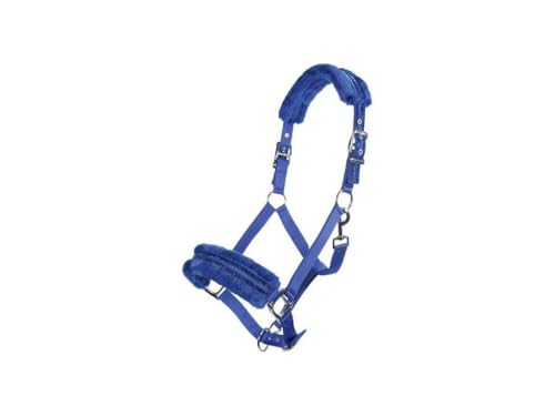 Licol bleu roi glitter HKM taille unique pour briller aux écuries
