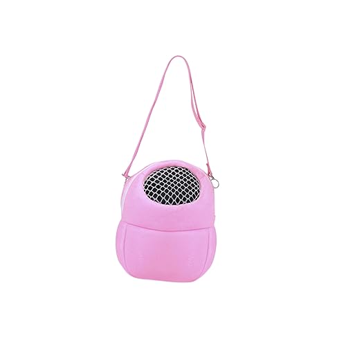 HOLIDYOYO 1Pc Hamster Crossbody Bag Small Pet Outdoor Carrier Breathable Pouch for Hamster for Travel and Home Use Portable Design for
