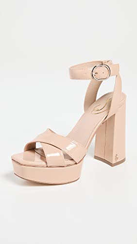 Image of Sam Edelman Haydee Fashion Slip On Open Toe Heeled Slides Sandals