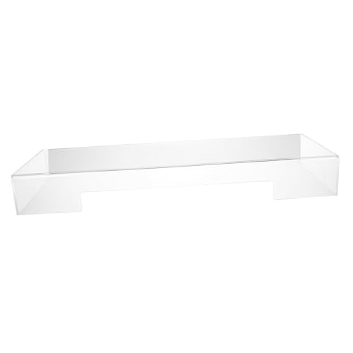 Protection de clavier en acrylique SHINEOFI transparent pour modèles 104 touches de bureau
