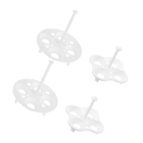 COLLBATH Rejilla Para Vaporera De Huevos De 4 Piezas: Soporte Para Huevos De Gallina, Rejilla Para Vaporera De 4 Rejillas, Soporte Para, Accesorios Redondos Y Cuadrados.